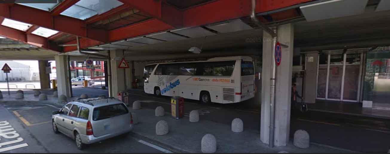 автобус из аэропорта Генуи