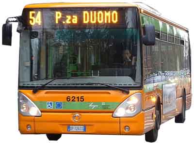 автобус в Италии