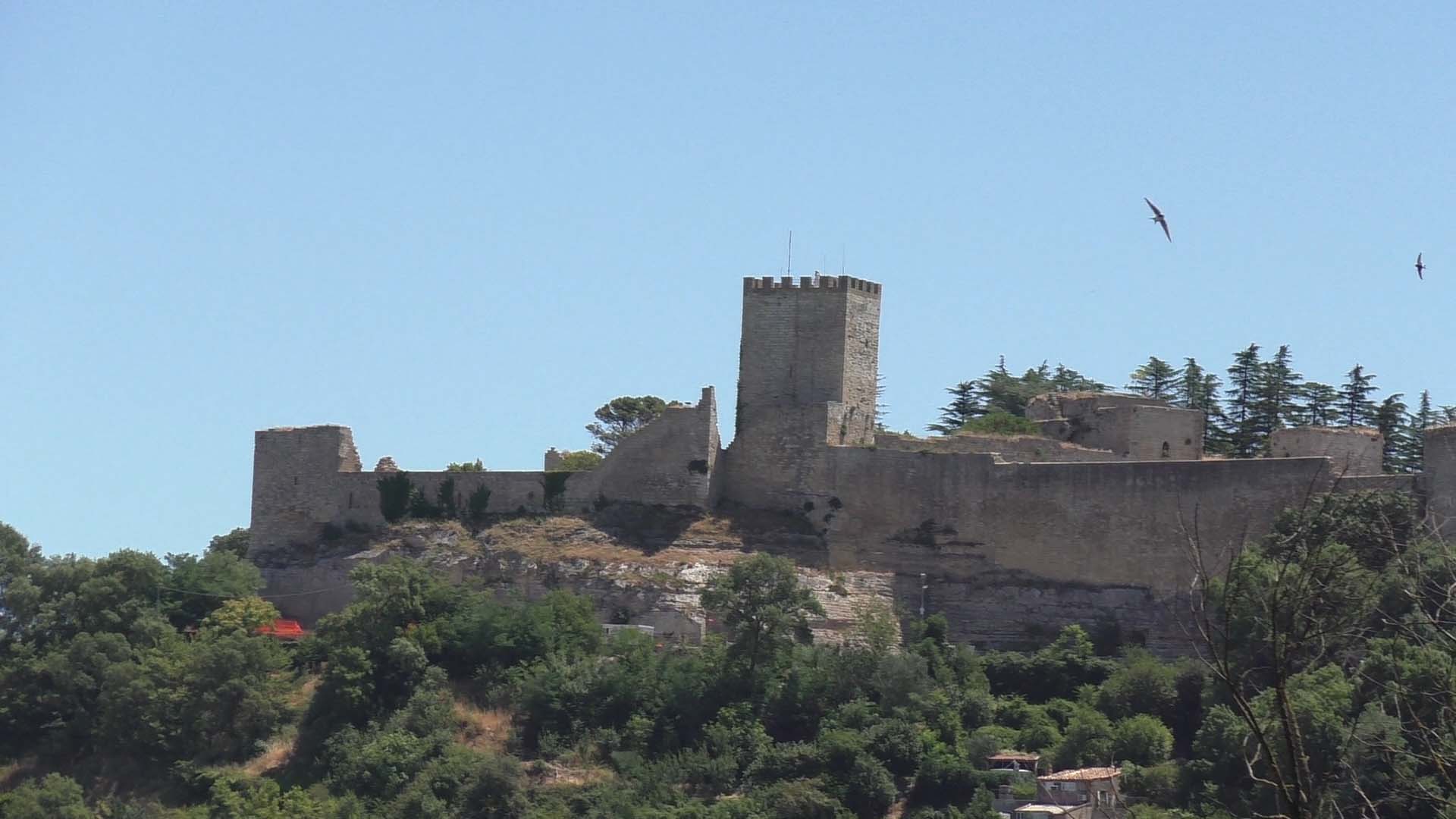 г.Enna, замок Castello di Lombardia