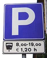 платная парковка в Италии